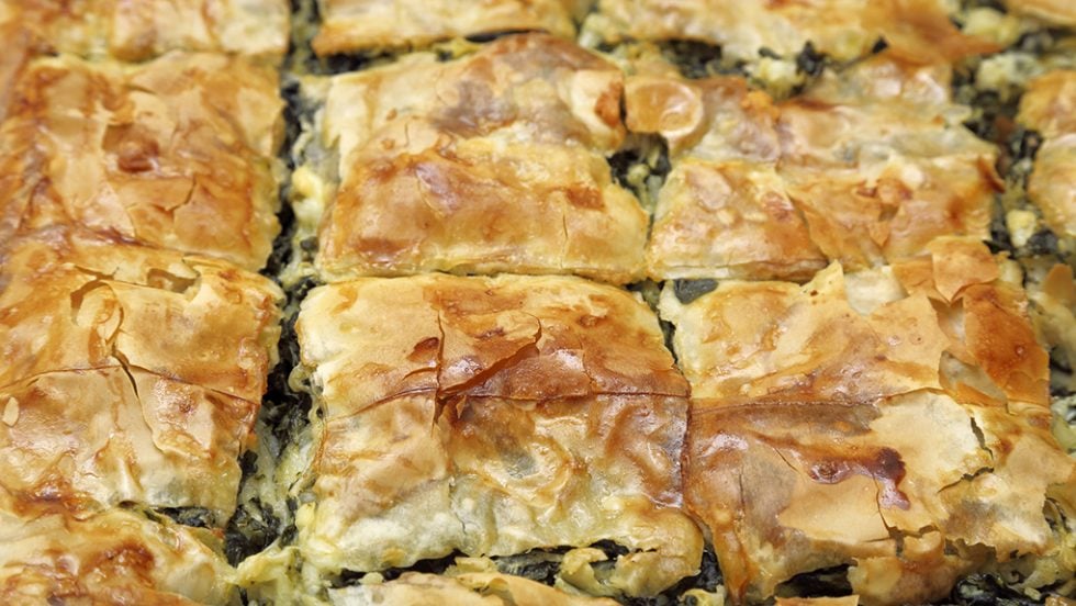 spinach pie spanakopita